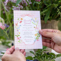 Locally Grown Spring Floral Baby Shower