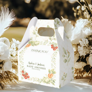 Locally Grown Veggie Carrots Tomatoes Floral  Favour Box