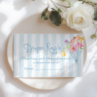 Locally Grown Whimsical Diaper raffle ticket