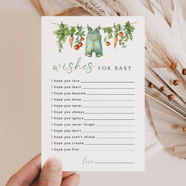 Locally Grown Wishes for Baby Washing Line Advice (Creator Uploaded)