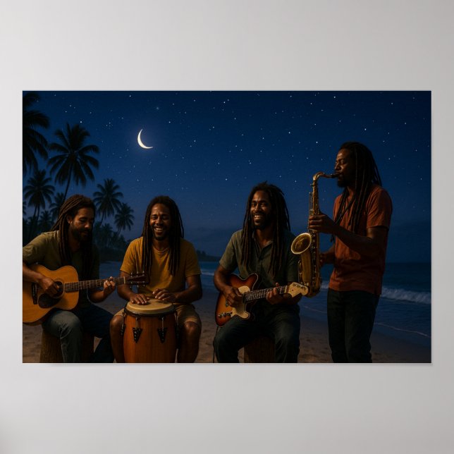 Locals Only Night Jam Poster (Front)