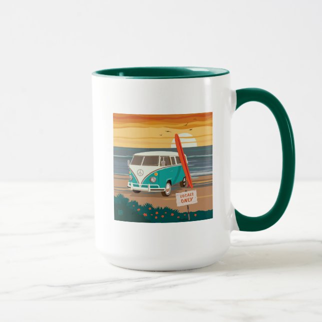 Locals Only | VW Surf Van Mug (Right)