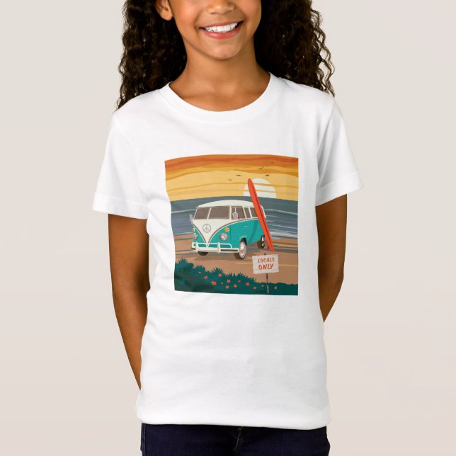 Locals Only | VW Surf Van T-Shirt (Front)