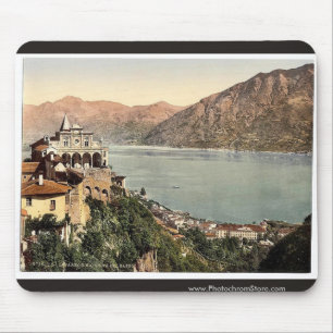 Locarno, Madonna del Sasso, Tessin, Switzerland vi Mouse Pad