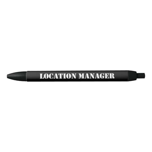 Location Manager Film Crew Pens (Front)