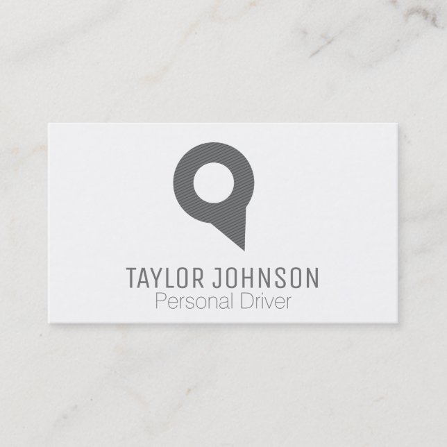 Locator Pin Business Card (Front)