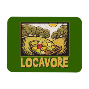 Locavore Slow Food Magnet