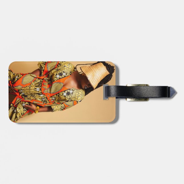 Loc'd Luggage Tag1 Tag (Back Horizontal)