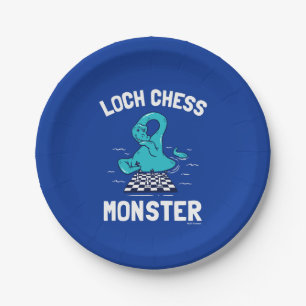 Loch Chess Monster Paper Plate