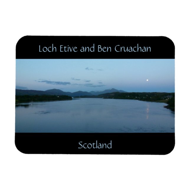 Loch Etive and Ben Cruachan Magnet (Horizontal)