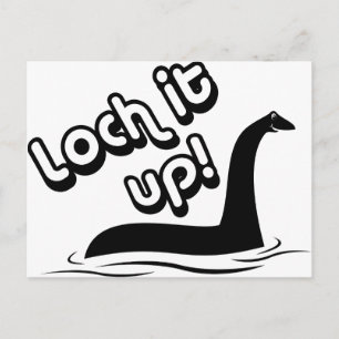 Loch It Up Postcard