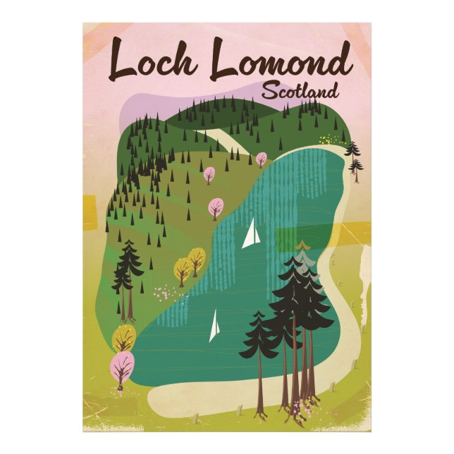 Loch Lamond Scotland Photo Print (Front)