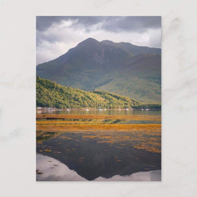 Loch Leven Reflections Holiday Postcard (Front)