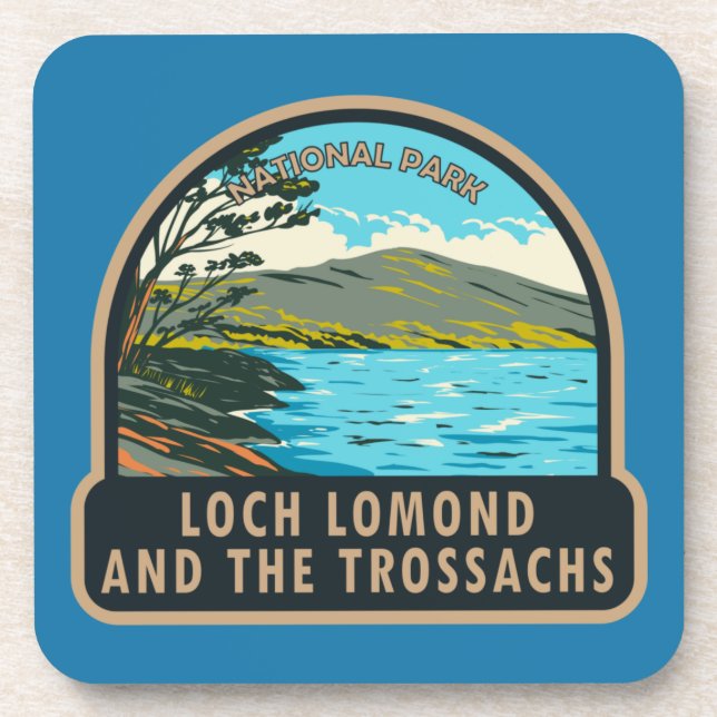 Loch Lomond and the Trossachs National Park  Coaster (Front)
