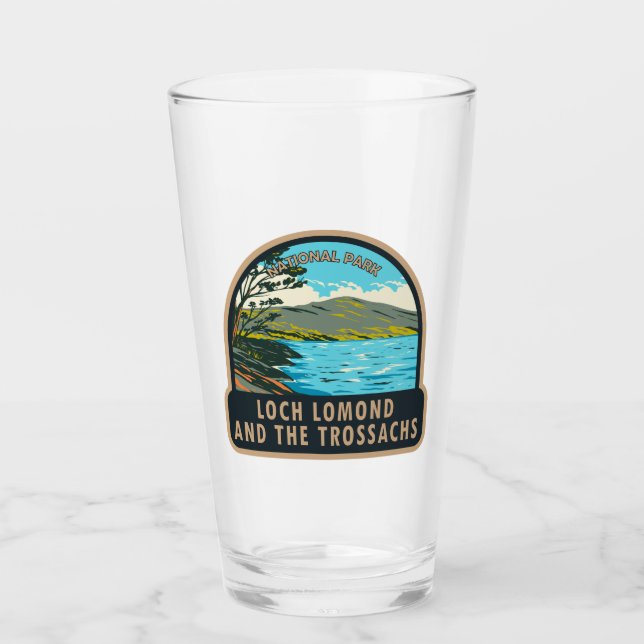 Loch Lomond and the Trossachs National Park  Glass (Front)