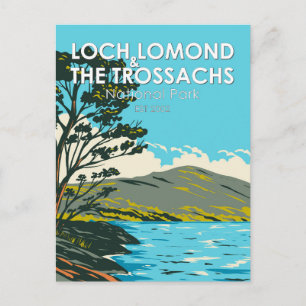 Loch Lomond and the Trossachs National Park Postcard