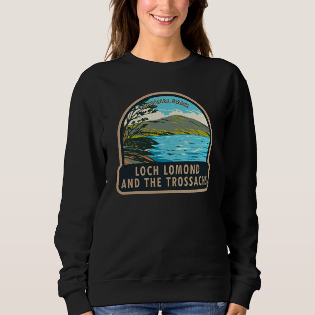 Loch Lomond and the Trossachs National Park  Sweatshirt (Front)