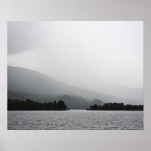 Loch Lomond scene. Poster