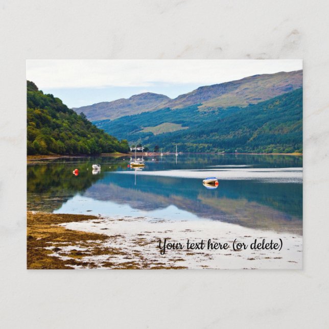 Loch Long, Arrochar, Scotland Postcard (Front)