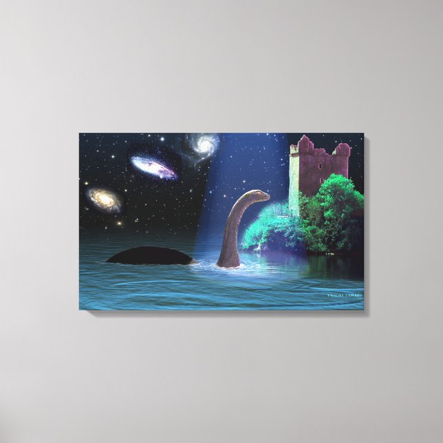 Loch Ness 2 Canvas Print (Front)