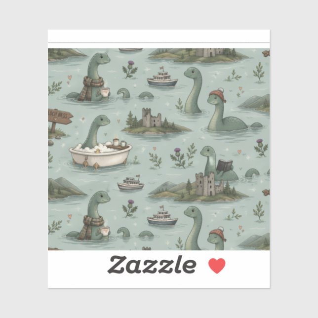 Loch Ness Monster  (Sheet)