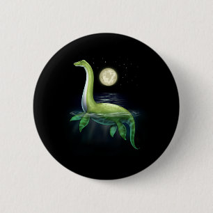 Loch Ness Monster 6 Cm Round Badge