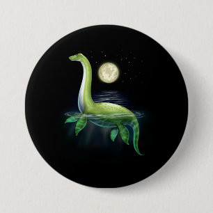 Loch Ness Monster 7.5 Cm Round Badge
