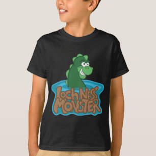 Loch Ness Monster Cartoon T-Shirt