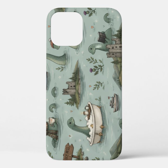 Loch Ness Monster  Case-Mate iPhone Case (Back)