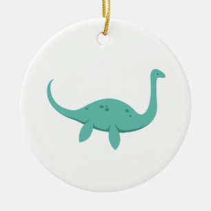 Loch Ness Monster Ceramic Tree Decoration