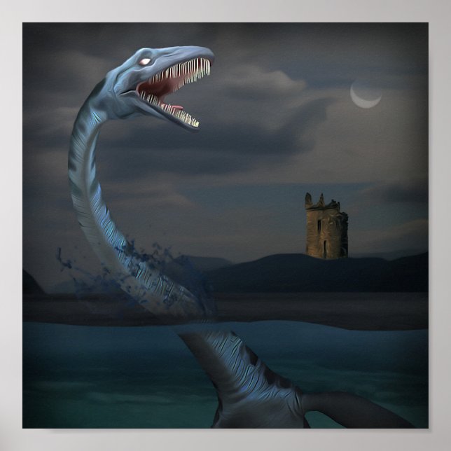 Loch Ness Monster (Creeptid) Poster (Front)