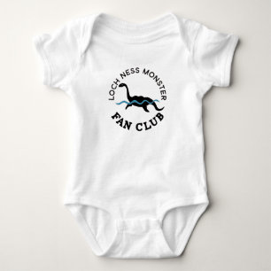 Loch Ness Monster Fan Club Baby Bodysuit
