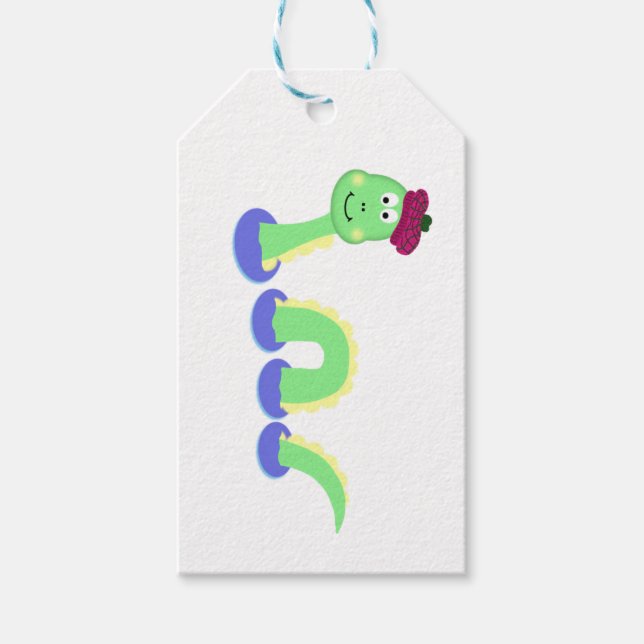 Loch Ness Monster Gift Tags (Front)
