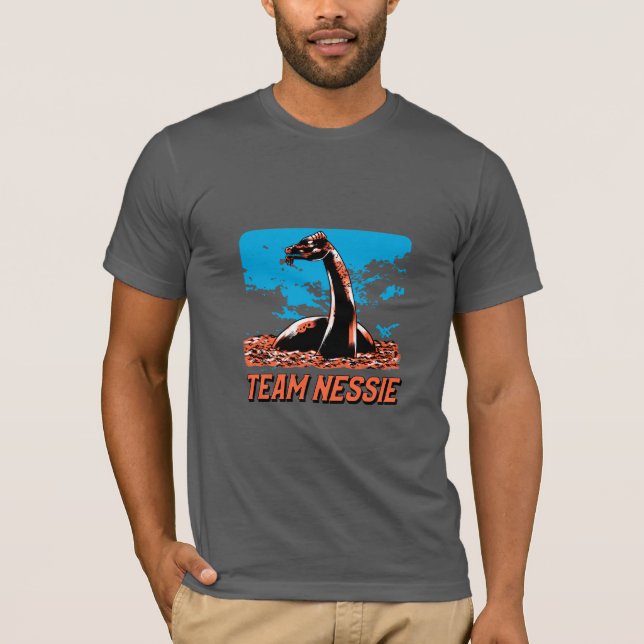 Loch Ness Monster Graphic T-Shirt (Front)
