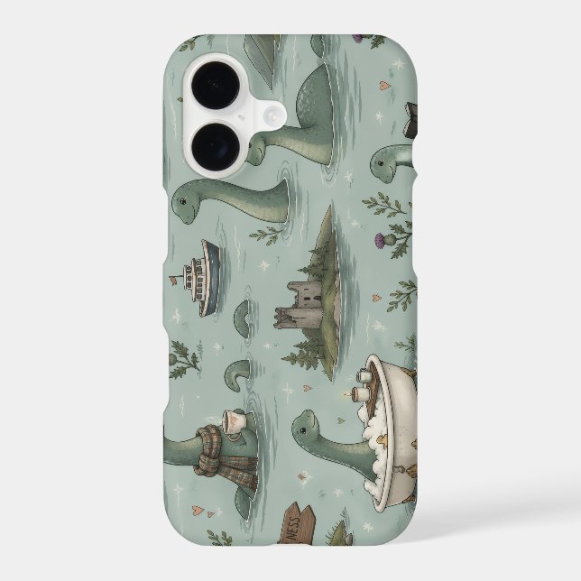 Loch Ness Monster  iPhone Case (Back)
