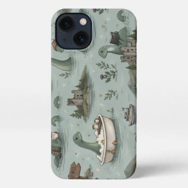 Loch Ness Monster  iPhone Case (Back)