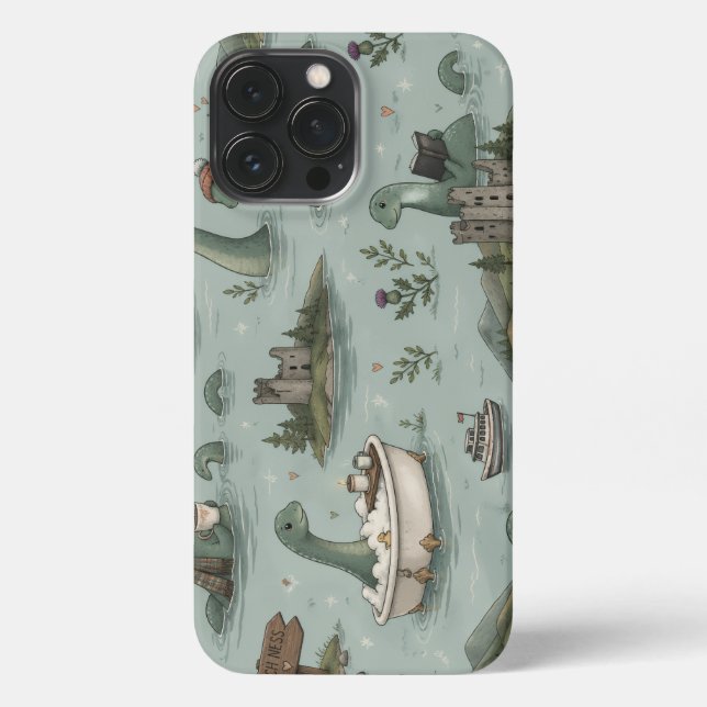 Loch Ness Monster  iPhone Case (Back)