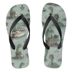 Loch Ness Monster Jandals