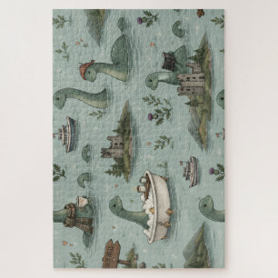 Loch Ness Monster  Jigsaw Puzzle