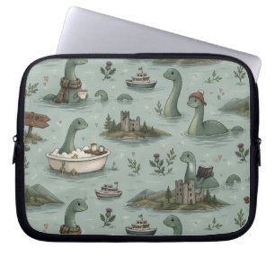Loch Ness Monster Laptop Sleeve