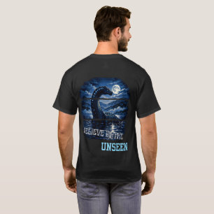 Loch Ness Monster Myth Nessie - Blacklineco  T-Shirt
