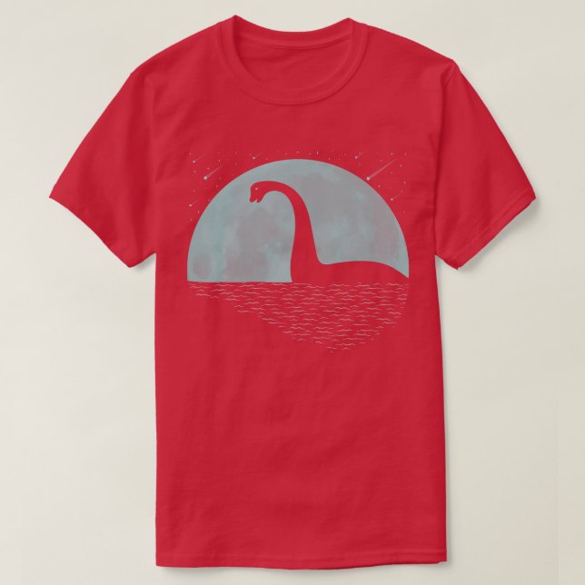 Loch Ness Monster Nessie 13 T-Shirt (Design Front)
