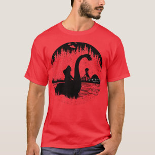 Loch Ness Monster Nessie Silhouette T-Shirt