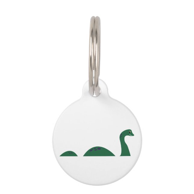 Loch Ness Monster Pet Tag (Front)