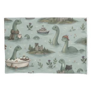 Loch Ness Monster Pillowcase