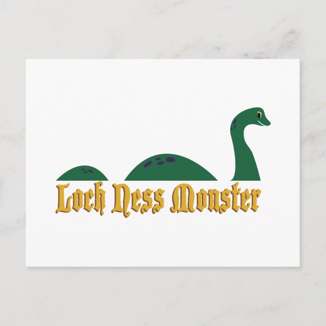 Loch Ness Monster Postcard (Front)