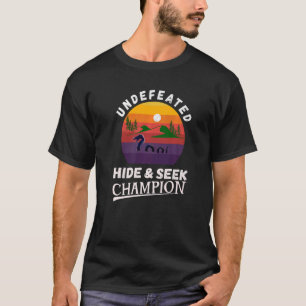 Loch Ness Monster Undefeated Hide and Seek Champio T-Shirt