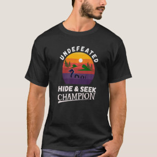 Loch Ness Monster Undefeated Hide and Seek Champio T-Shirt
