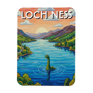 Loch Ness Nessie Travel Magnet