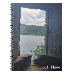 Loch Ness seen from Urquhart Castle Notebook